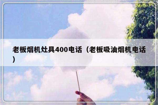 老板烟机灶具400电话（老板吸油烟机电话）-313啦实用网