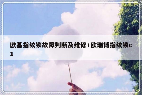 欧基指纹锁故障判断及维修+欧瑞博指纹锁c1