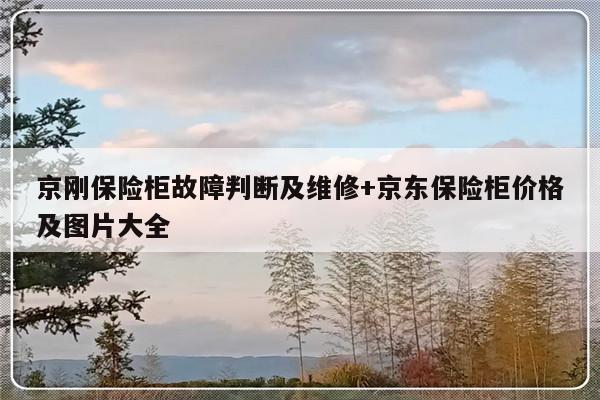 京刚保险柜故障判断及维修+京东保险柜价格及图片大全-313啦实用网