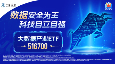 大数据重磅！5年规划出炉！数据基础设施建设乘势而起，大数据产业ETF（516700）一度涨逾1．5%