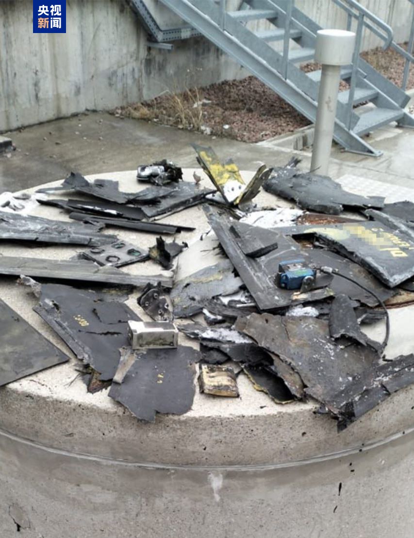 公布多图!乌称在切尔诺贝利核电站遭袭区域发现俄无人机残骸