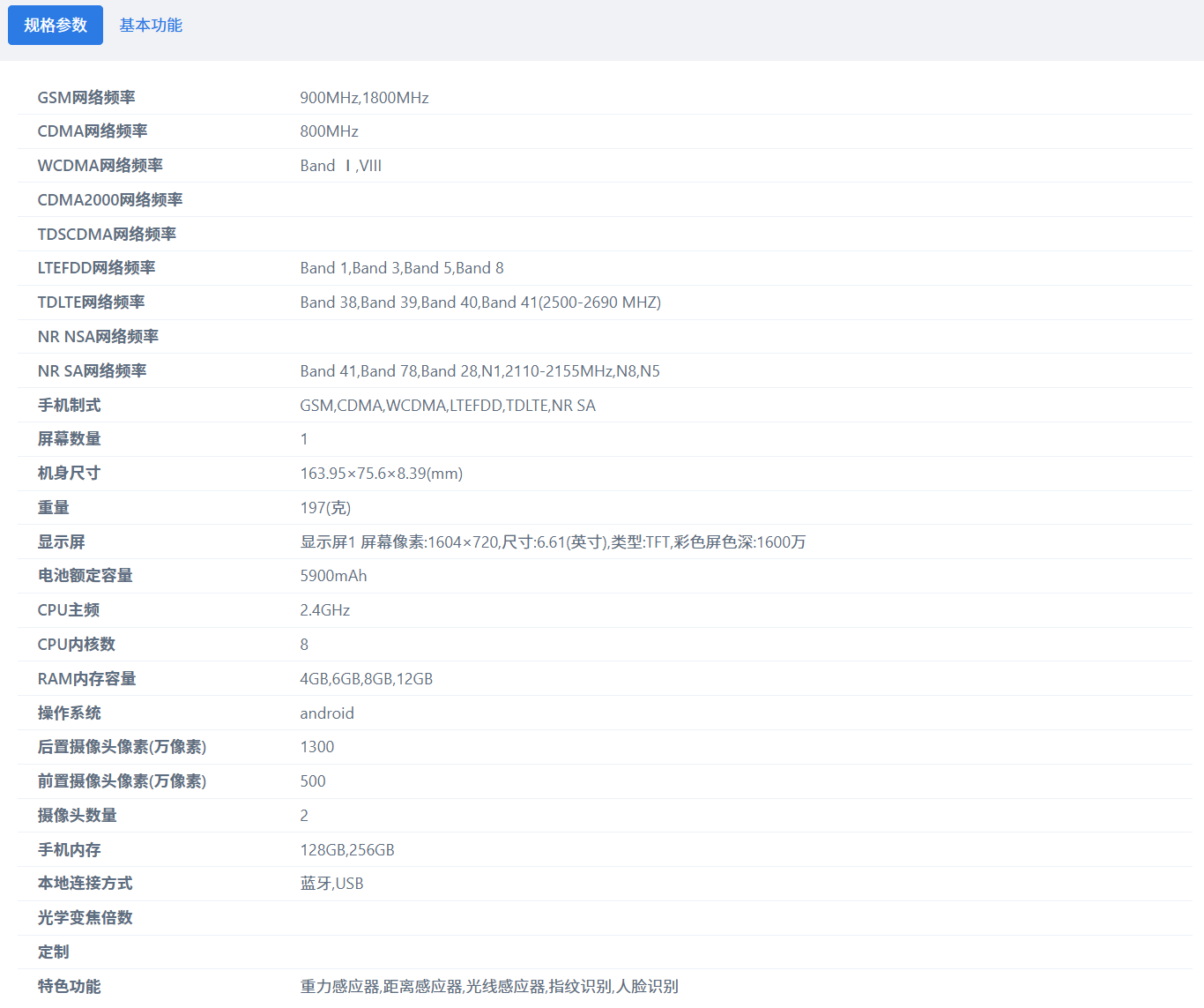 荣耀 NIC-AN00 手机现身电信设备终端网：5900mAh 电池、后置 1300 万像素单摄