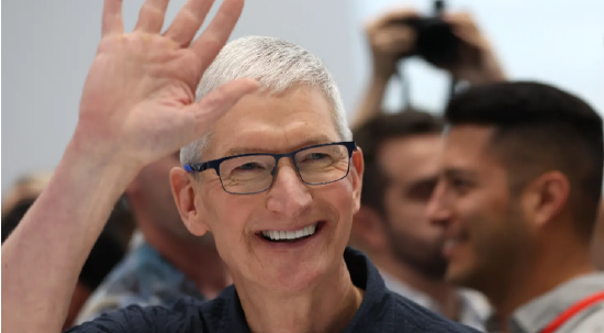 特朗普暂停90天关税 苹果涨超15% 迎来自1998年以来最好的一天