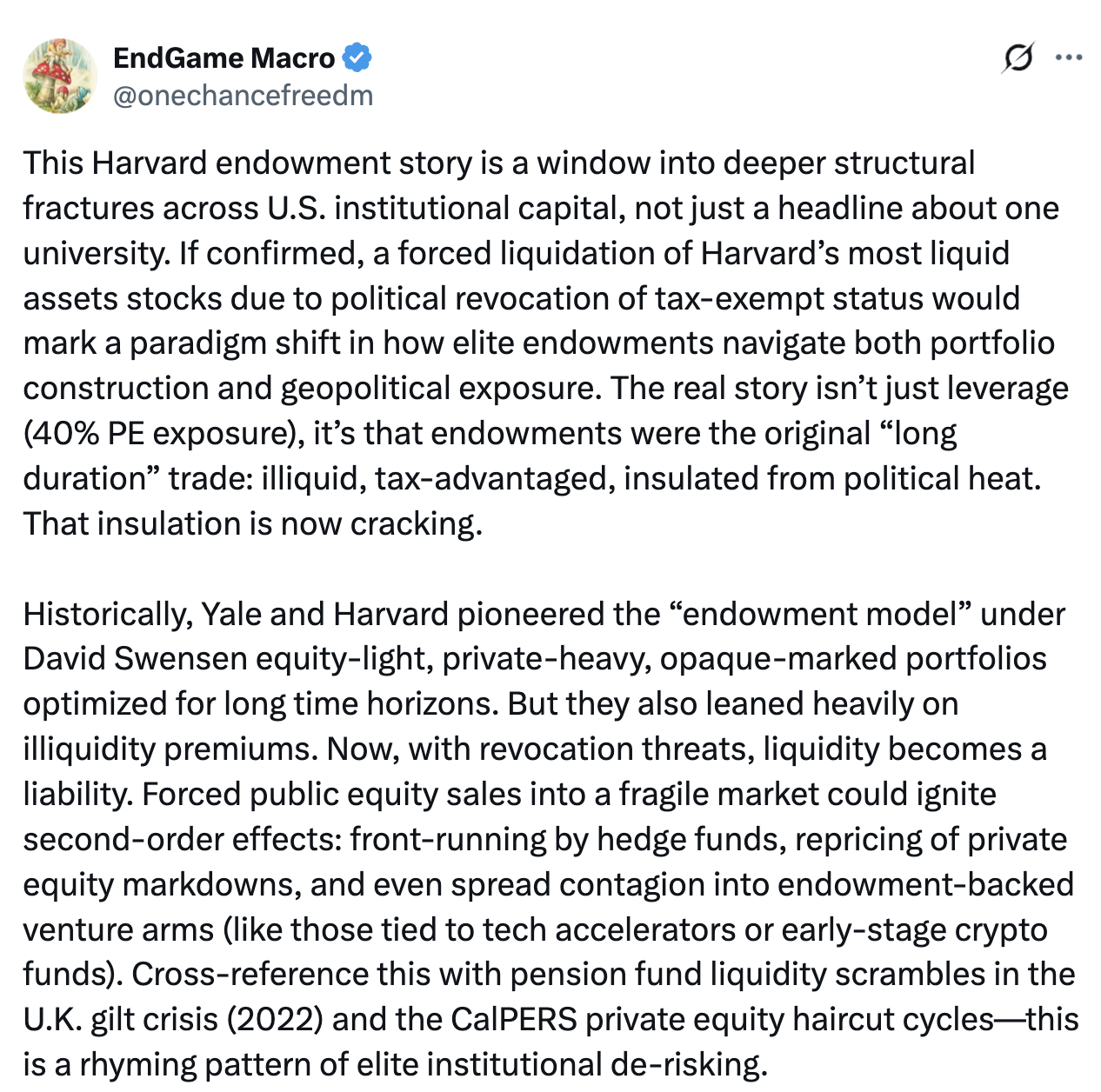 美国“新次贷”大雷，哈佛、耶鲁引爆？