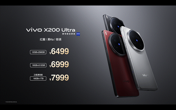 vivo X200 Ultra和vivo X200s正式发布：超大杯化身“V单” 影像拉满