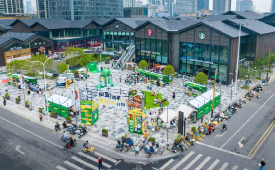 “五一”期间144万人次涌向汉阳 武汉远洋里成全城焦点