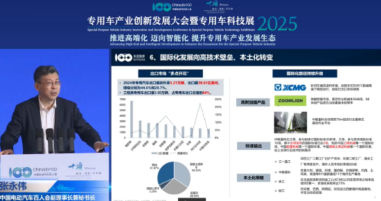 张永伟：在国际化发展方面，商用车和专用车更有竞争力