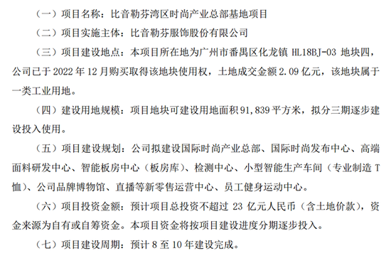 12年首降！“衣中茅台”比音勒芬业绩停滞，斥巨资修建总部