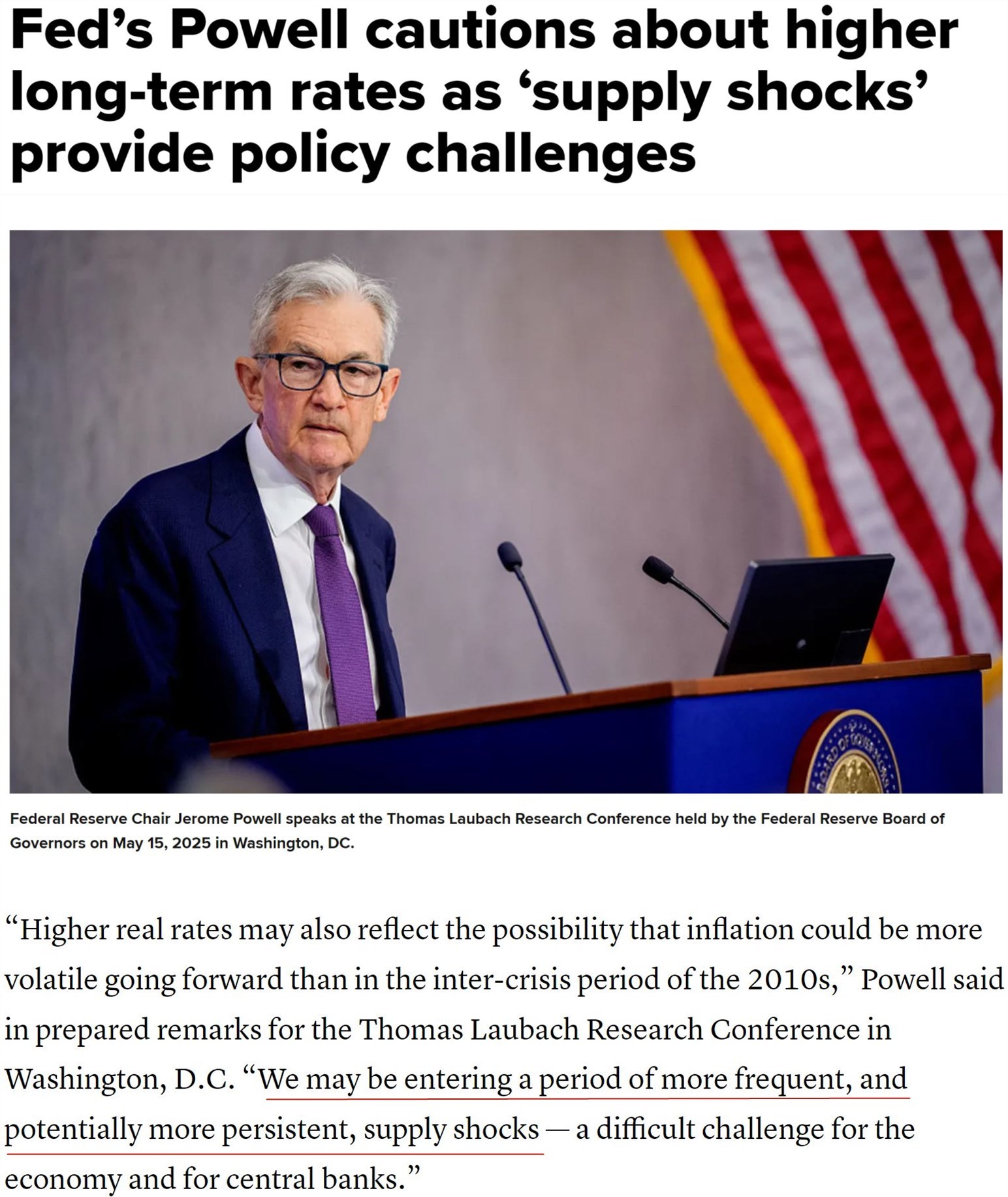 深观察丨“关税冲击终将把美国经济拉入衰退深渊”