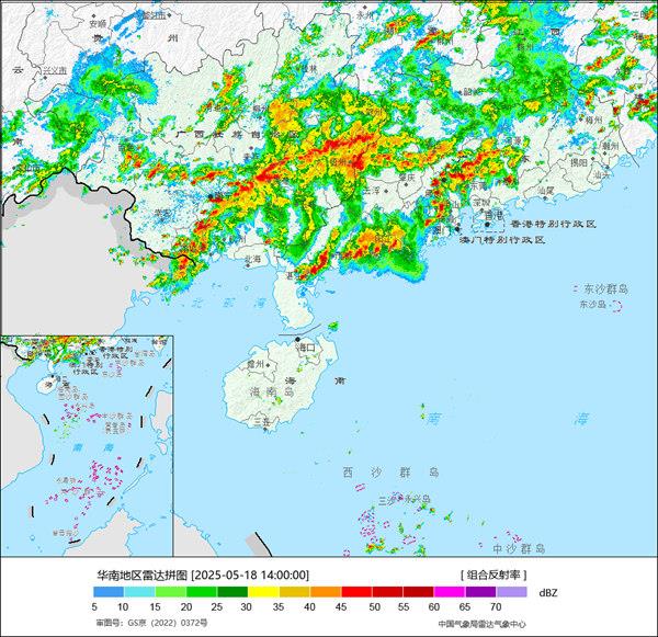 未来几天南方强降雨将持续 北方大范围高温后也将有雨