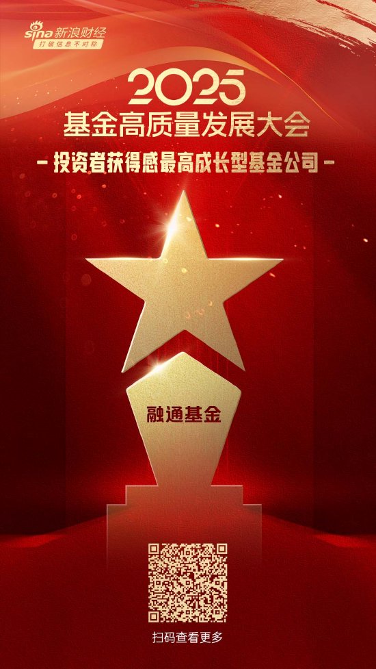 2025公募基金荣誉榜:融通基金获得2025投资者获得感最高成长型基金公司荣誉