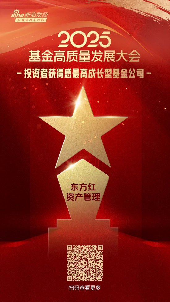 2025公募基金荣誉榜：东方红资产管理获得投资者获得感最高成长型基金公司荣誉