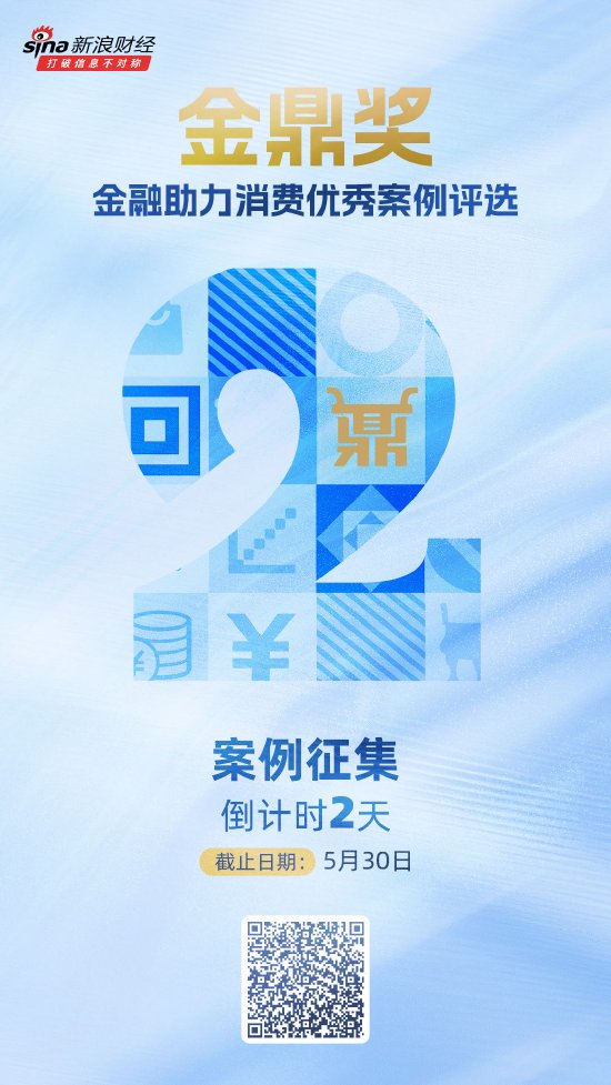 征集时间仅剩2天！金鼎奖·金融助力消费优秀案例评选活动进入倒计时
