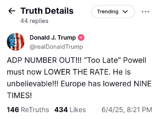 一周外盘头条|特朗普马斯克公开决裂 白银升至2012年来新高 美国4月贸易逆差减半 稳定币第一股IPO股价狂飙