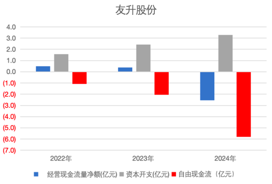 友升股份：2018-2024自由现金流全部为负，依然先分红，再上市，伸手就要25亿！