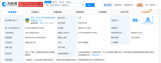 长城资产旗下公司等在天津成立投资中心