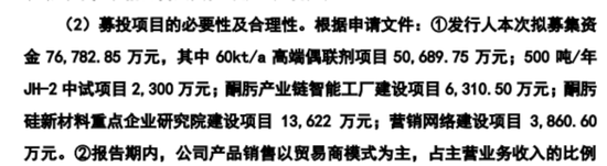 做化学添加剂年入12亿，锦华新材IPO被三问募投项目合理性