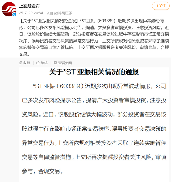 603389，股价狂飙背后有“猫腻”？上交所最新通报