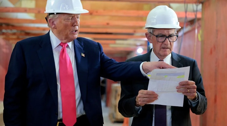 特朗普到访美联储 再次希望鲍威尔降息