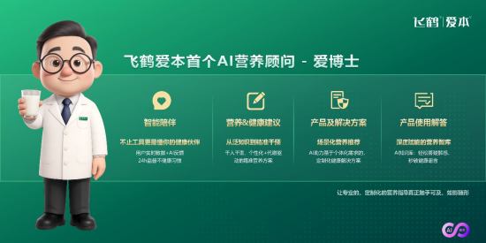 破局万亿功能营养市场!飞鹤爱本AI功能营养品,解决“无效补充”痛点