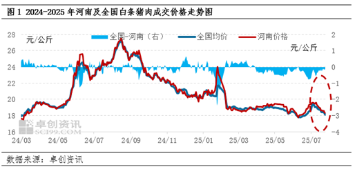 河南猪肉价格跌入谷底！8月能否逆袭？