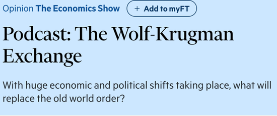 克鲁格曼再发声：关税不能救美国制造 反成制度毒药