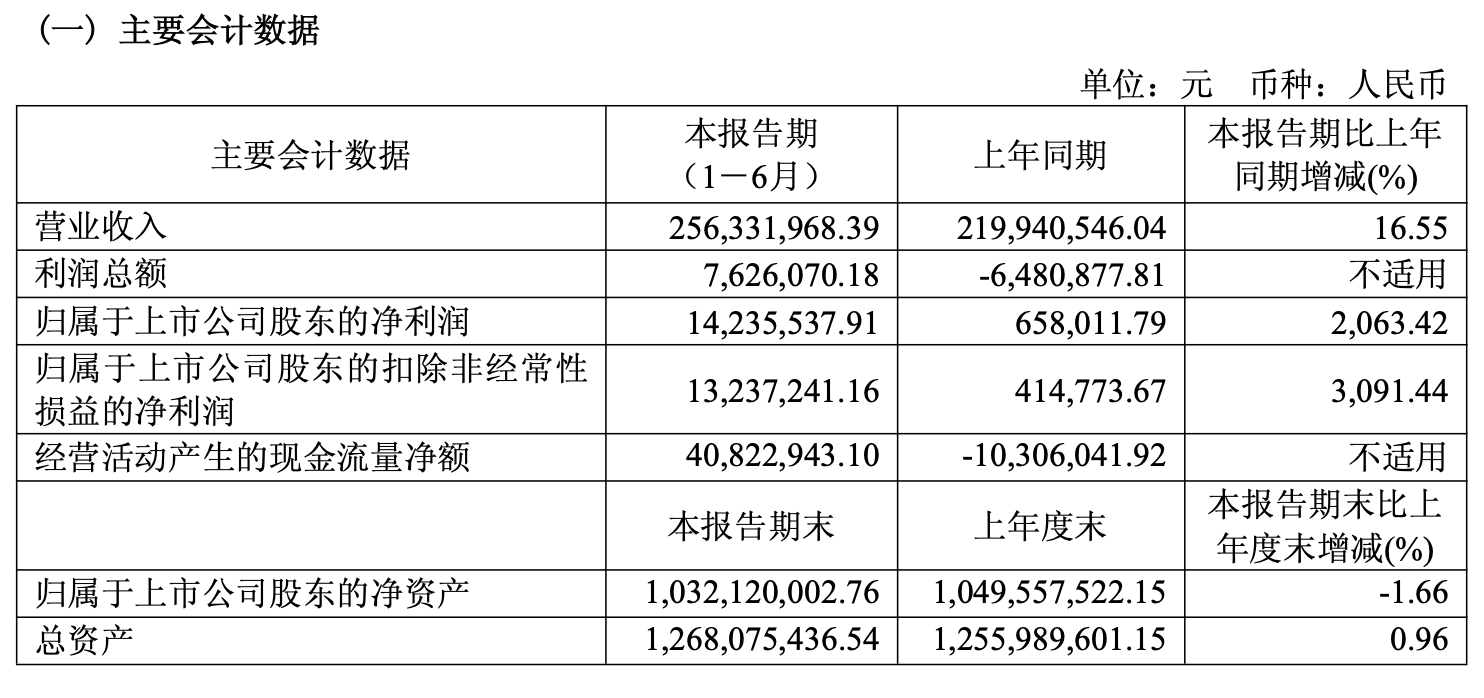 容知日新上半年净利增超20倍 受益于下游行业数字化、智能化转型升级