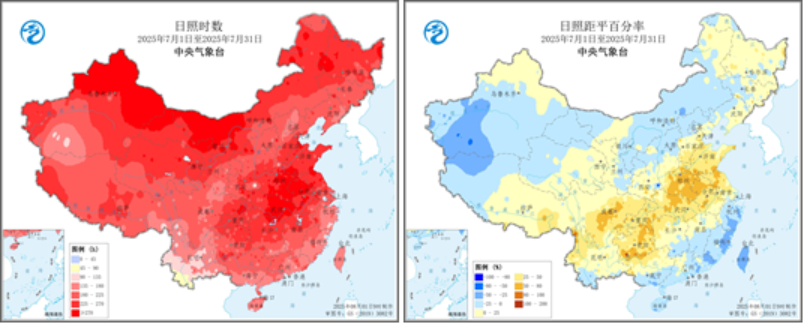 中央气象台：全国农业气象月报（2025年08月05日）