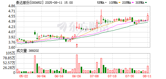 泰达股份拟非公开发行不超20亿元债券