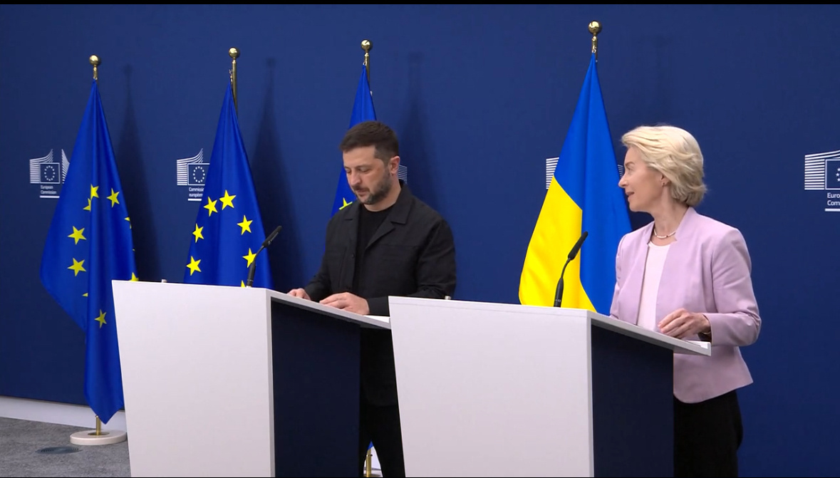 冯德莱恩:乌克兰“始终可以信赖欧洲”