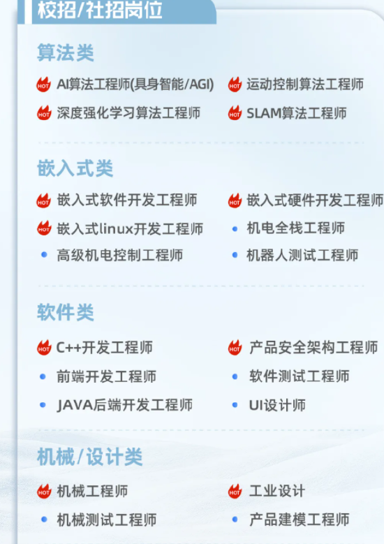 宇树科技2026校招与社招同步启动，推荐最高享万元奖励