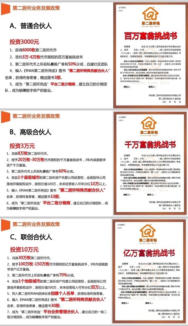 “房产上链”卷土重来！有人喊你3000元当合伙人，暴富机遇还是陷阱？