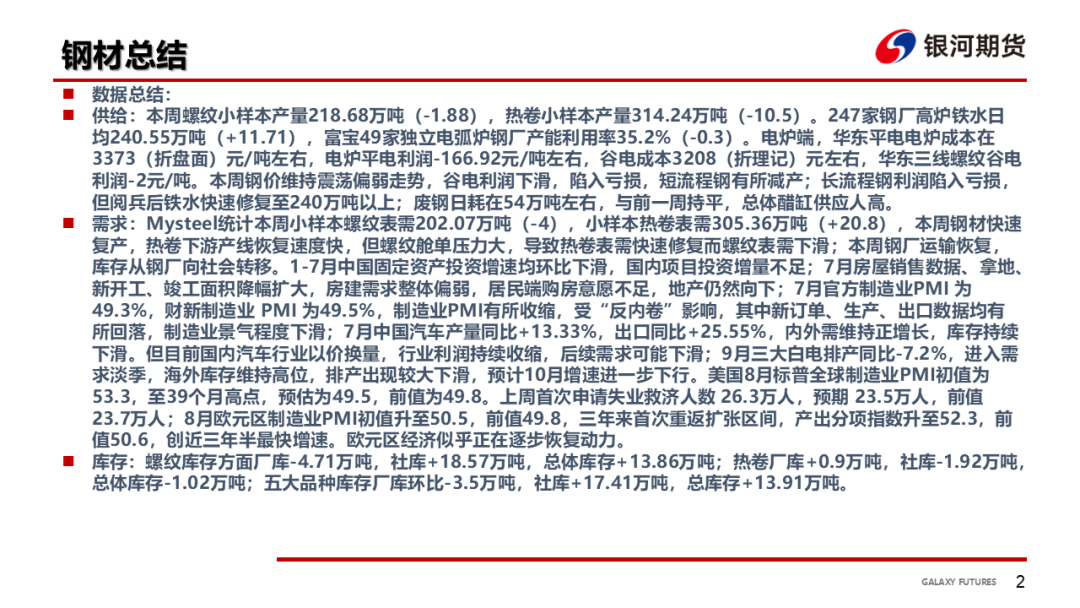 【钢材周报】螺纹仓单压力大，钢价依然承压