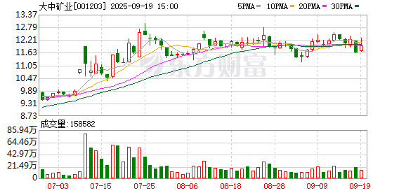 大中矿业：公司湖南鸡脚山锂矿项目采取采、选、冶一体化全产业链运营模式