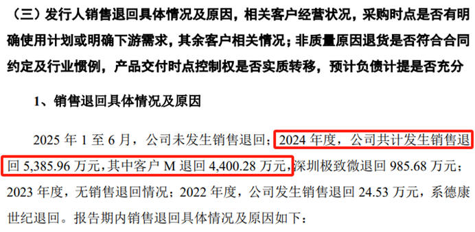 摩尔线程IPO，遭客户M退货4000万，有没有透着奇怪？