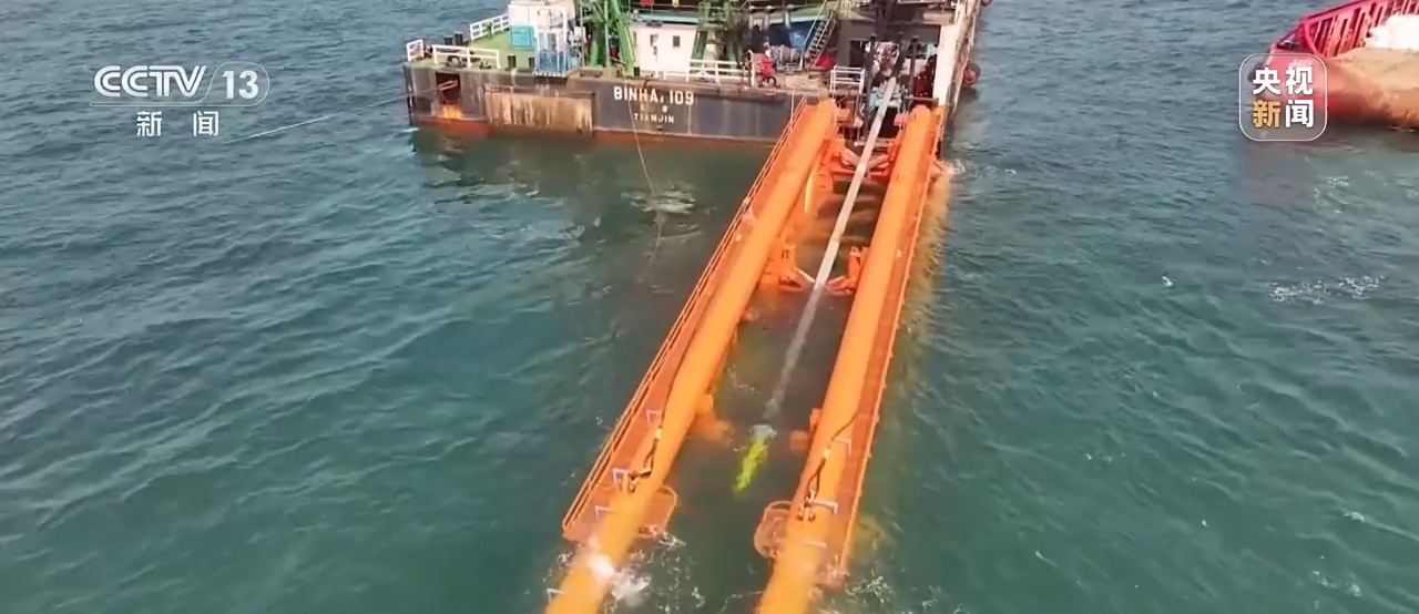我国海底油气管道总长度突破一万公里