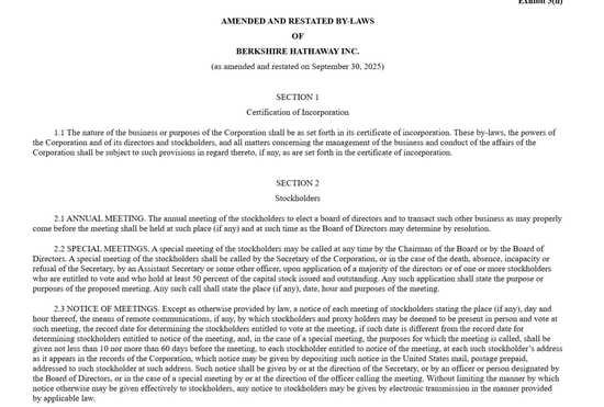 伯克希尔，大动作！