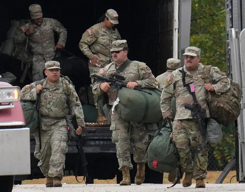 美防长抨击军中肥胖后,这张照片火了