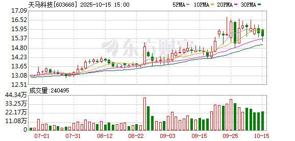 天马科技：公司无逾期的对外担保事项