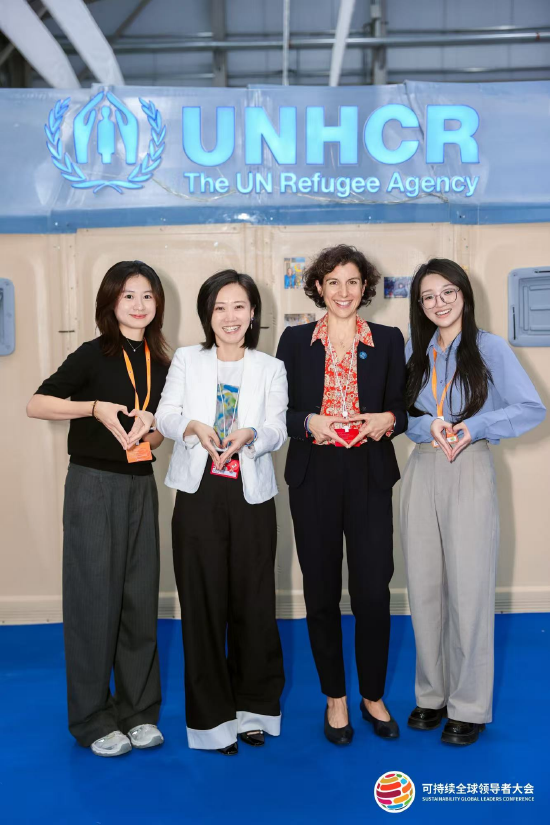 联合国难民署亮相“绿博会”，难民小屋引发关注（图）