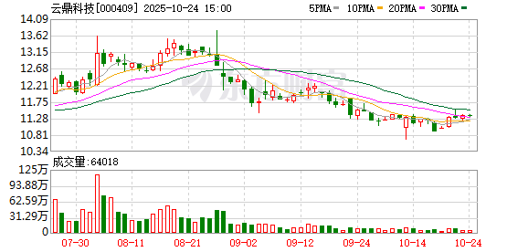 云鼎科技三季度营收2.24亿元