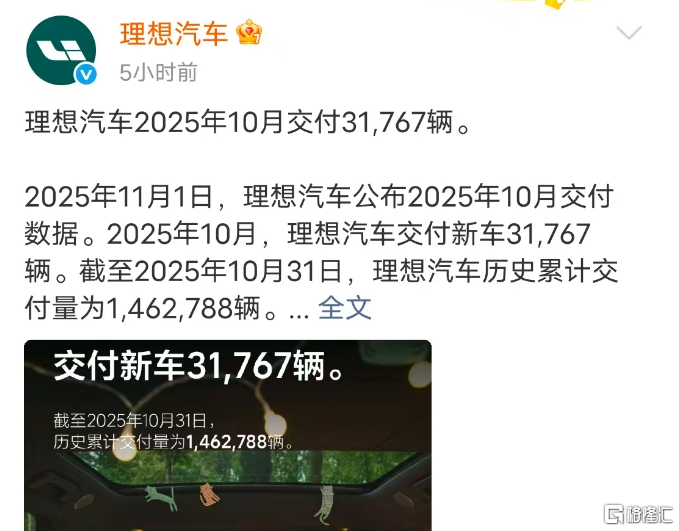 零跑首破7万，极氪冲上6万，新势力10月销量集体“狂飙”！