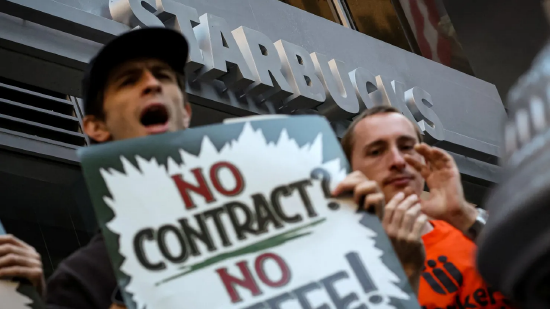 星巴克工会发起无限期罢工，波及至少40座城市