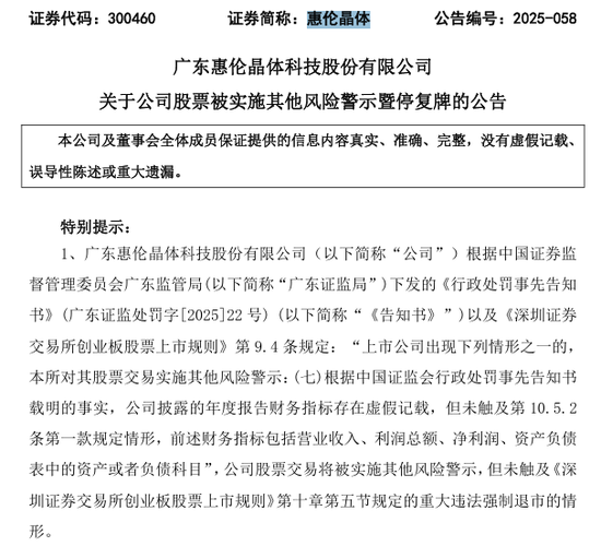 深夜突发!财务造假,两家A股公司将被ST