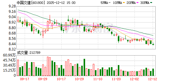 中国交建:公司先后参与宁夏中卫云数据中心等项目-313啦实用网