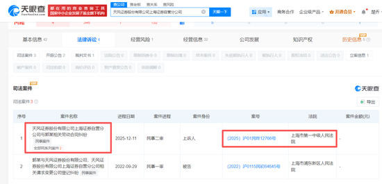 天风证券起诉前副总郭胜北,后者一口气举报天风4名董监高...-313啦实用网