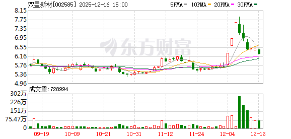 双星新材:公司积极推进复合集流体项目-313啦实用网