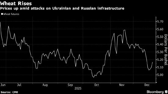小麦和大豆上涨 受黑海港口袭击和出口前景影响-313啦实用网