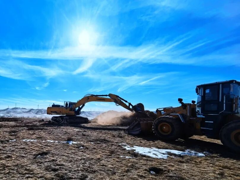 宁夏腾格里风电攻坚取得重要进展！