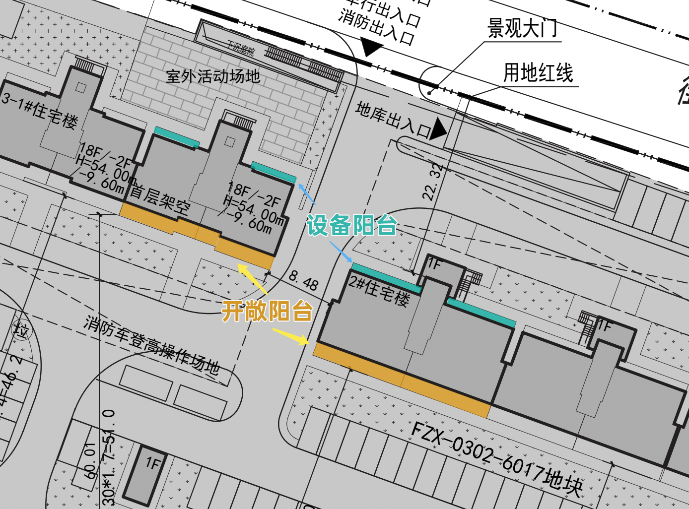 中海地产通州新盘，做了花园式地面停车场